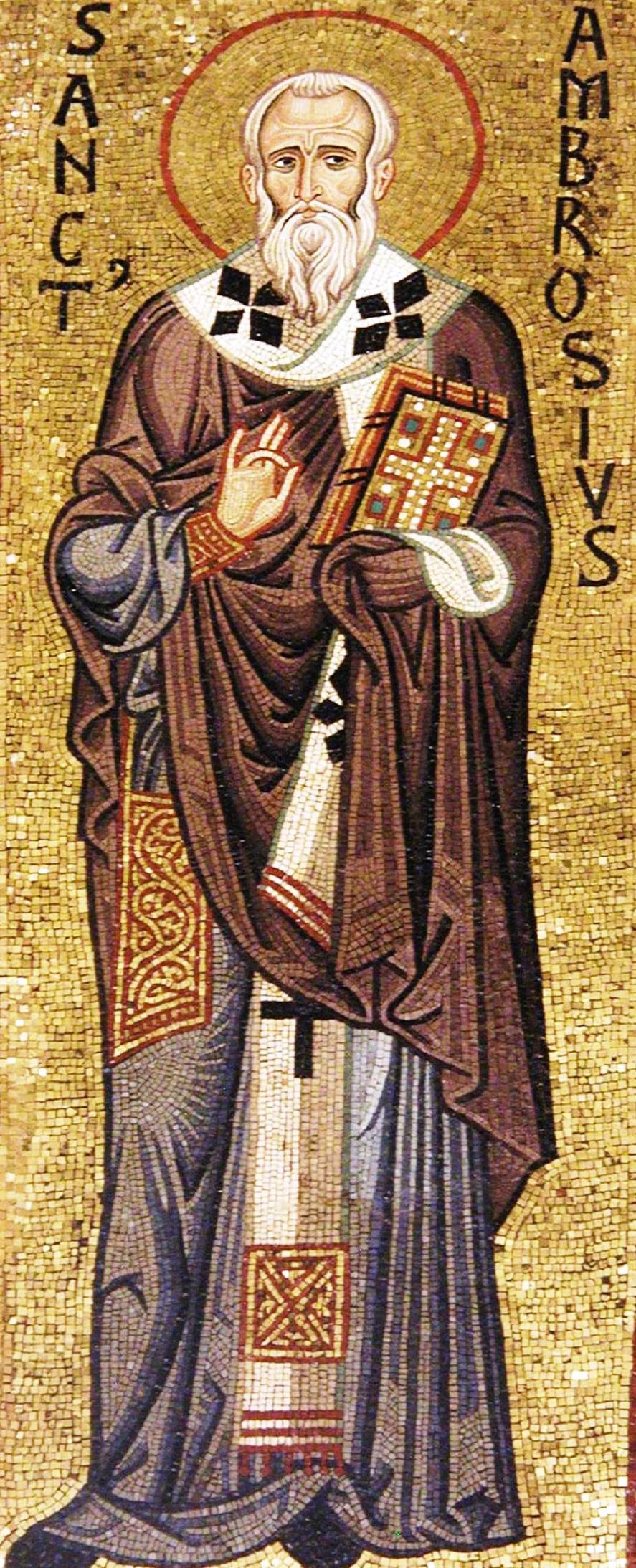 Святитель Амвросий, епископ Медиоланский.