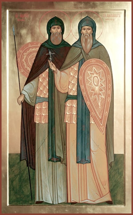 Преподобный Андрей Ослябя, воин, схимонах.