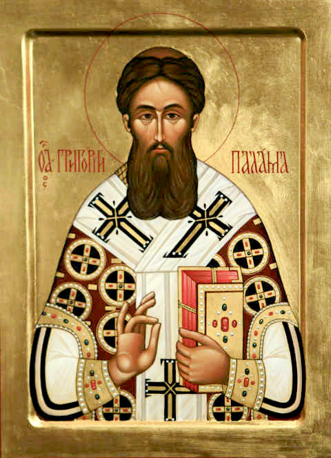 Святитель Григорий Палама, архиепископ Солунский (Фессалоникийский).