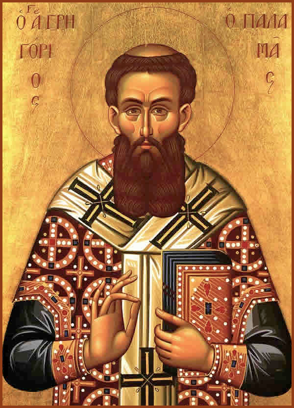 Святитель Григорий Палама, архиепископ Солунский (Фессалоникийский).