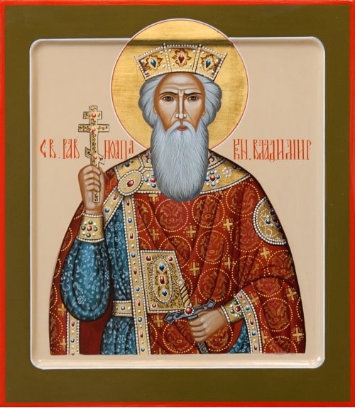 Равноапостольный Владимир (в Крещении Василий), великий князь.