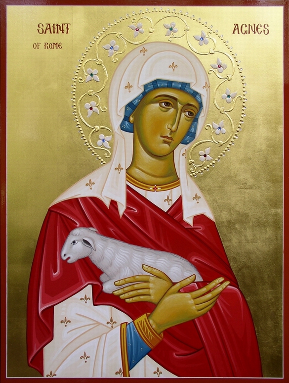Мученица Агния (Анна) Римская, дева.