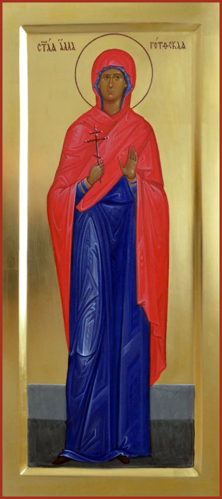Мученица Алла Готфская.