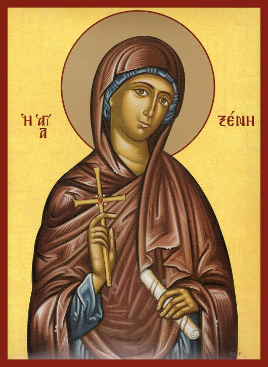 Преподобная Ксения (в миру Евсе́вия) Миласская, диакониса.