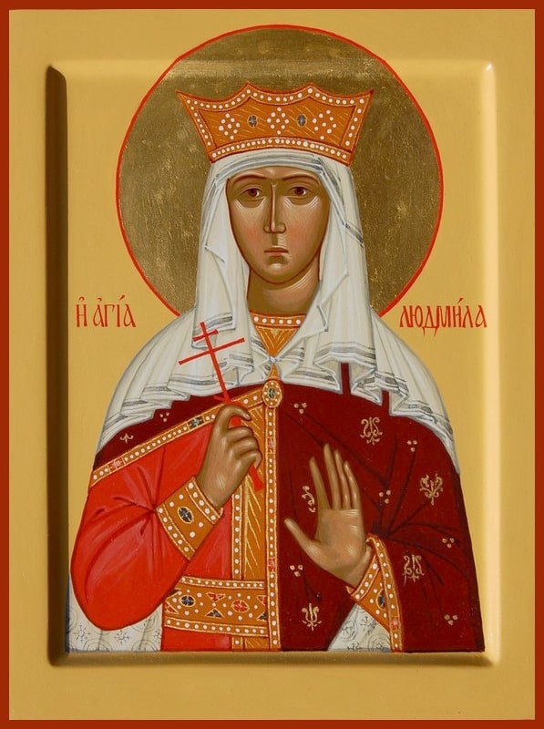 Мученица Людмила Чешская, княгиня.